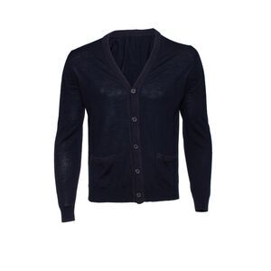 Lanvin Blue wool cardigan